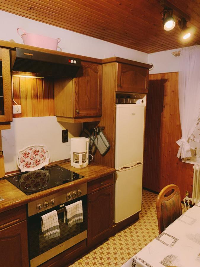 Ferienwohnung Am Wald Лангельсхайм Экстерьер фото